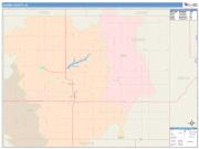 Adams <br /> Wall Map <br /> Color Cast Style 2025 Map