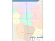 Butler <br /> Wall Map <br /> Color Cast Style 2025 Map