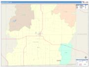Davis <br /> Wall Map <br /> Color Cast Style 2025 Map
