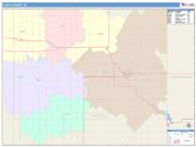 Floyd <br /> Wall Map <br /> Color Cast Style 2025 Map