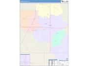 Franklin <br /> Wall Map <br /> Color Cast Style 2025 Map