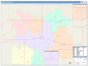 Grundy <br /> Wall Map <br /> Color Cast Style 2025 Map