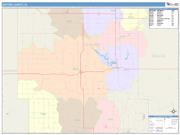 Guthrie <br /> Wall Map <br /> Color Cast Style 2025 Map