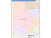 Henry <br /> Wall Map <br /> Color Cast Style 2025 Map