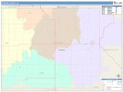 Howard <br /> Wall Map <br /> Color Cast Style 2025 Map