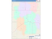Ida <br /> Wall Map <br /> Color Cast Style 2025 Map