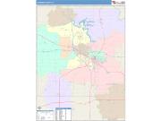 Johnson <br /> Wall Map <br /> Color Cast Style 2025 Map