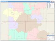 Keokuk <br /> Wall Map <br /> Color Cast Style 2025 Map