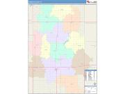 Kossuth <br /> Wall Map <br /> Color Cast Style 2025 Map