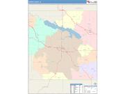 Marion <br /> Wall Map <br /> Color Cast Style 2025 Map