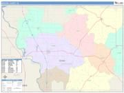 Monona <br /> Wall Map <br /> Color Cast Style 2025 Map