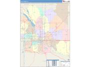 Polk <br /> Wall Map <br /> Color Cast Style 2025 Map