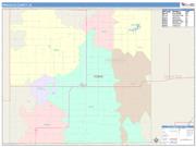 Ringgold <br /> Wall Map <br /> Color Cast Style 2025 Map