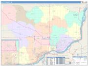 Scott <br /> Wall Map <br /> Color Cast Style 2025 Map