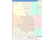 Washington <br /> Wall Map <br /> Color Cast Style 2025 Map