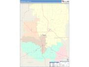 Winneshiek <br /> Wall Map <br /> Color Cast Style 2025 Map