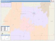Anderson <br /> Wall Map <br /> Color Cast Style 2025 Map