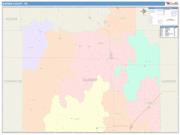 Barber <br /> Wall Map <br /> Color Cast Style 2025 Map