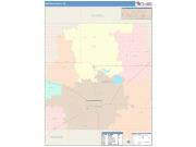 Barton <br /> Wall Map <br /> Color Cast Style 2025 Map