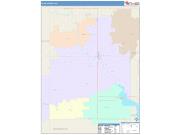 Clay <br /> Wall Map <br /> Color Cast Style 2025 Map