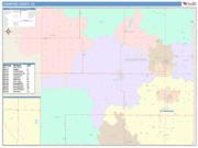 Crawford <br /> Wall Map <br /> Color Cast Style 2025 Map