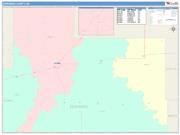 Edwards <br /> Wall Map <br /> Color Cast Style 2025 Map