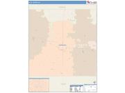 Ellis <br /> Wall Map <br /> Color Cast Style 2025 Map