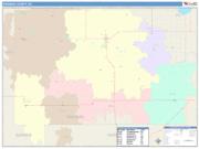 Kingman <br /> Wall Map <br /> Color Cast Style 2025 Map