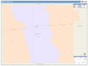 Kiowa <br /> Wall Map <br /> Color Cast Style 2025 Map