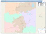 Linn <br /> Wall Map <br /> Color Cast Style 2025 Map