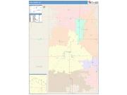 Lyon <br /> Wall Map <br /> Color Cast Style 2025 Map