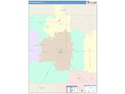 McPherson <br /> Wall Map <br /> Color Cast Style 2025 Map