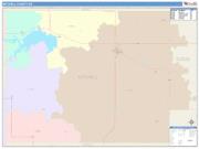 Mitchell <br /> Wall Map <br /> Color Cast Style 2025 Map