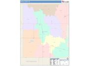 Nemaha <br /> Wall Map <br /> Color Cast Style 2025 Map
