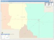 Pawnee <br /> Wall Map <br /> Color Cast Style 2025 Map