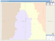 Rawlins <br /> Wall Map <br /> Color Cast Style 2025 Map
