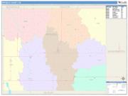 Republic <br /> Wall Map <br /> Color Cast Style 2025 Map