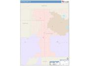 Stafford <br /> Wall Map <br /> Color Cast Style 2025 Map