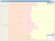 Wallace <br /> Wall Map <br /> Color Cast Style 2025 Map