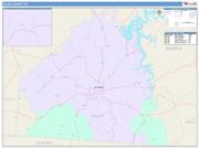 Allen <br /> Wall Map <br /> Color Cast Style 2025 Map