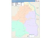 Boyd <br /> Wall Map <br /> Color Cast Style 2025 Map