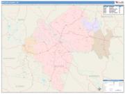 Butler <br /> Wall Map <br /> Color Cast Style 2025 Map