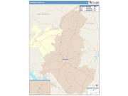 Caldwell <br /> Wall Map <br /> Color Cast Style 2025 Map