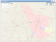 Carter <br /> Wall Map <br /> Color Cast Style 2025 Map