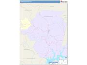 Cumberland <br /> Wall Map <br /> Color Cast Style 2025 Map