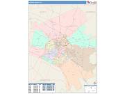 Fayette <br /> Wall Map <br /> Color Cast Style 2025 Map