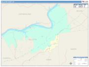 Gallatin <br /> Wall Map <br /> Color Cast Style 2025 Map