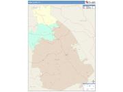 Green <br /> Wall Map <br /> Color Cast Style 2025 Map