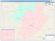 Harrison <br /> Wall Map <br /> Color Cast Style 2025 Map