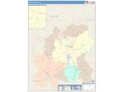 Hopkins <br /> Wall Map <br /> Color Cast Style 2025 Map